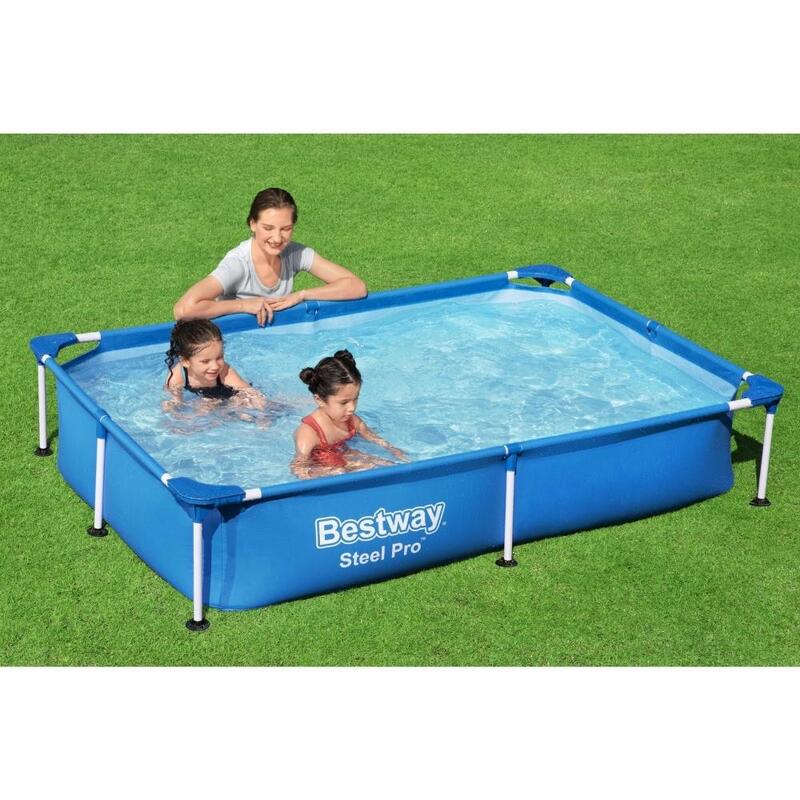 Bestway Zwembad Steel Pro 221x150x43 cm - Zwembadpakket