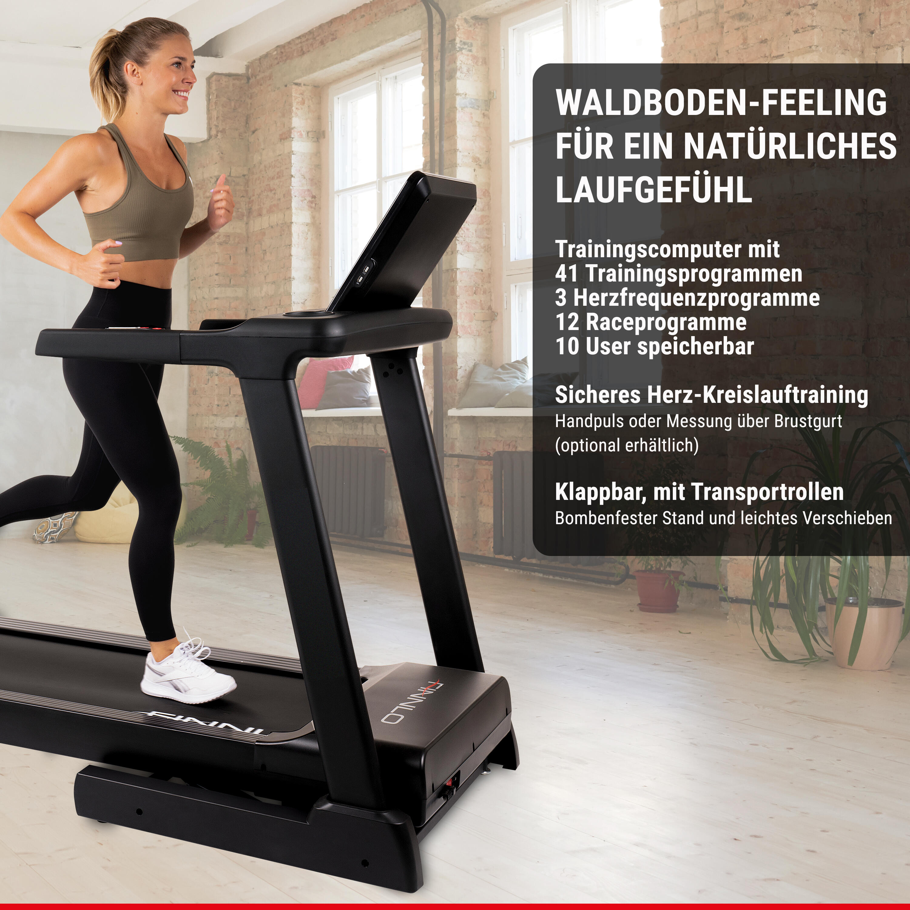 Finnlo Laufband Alpine TFT 5/9