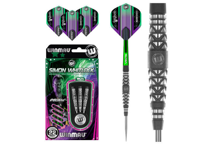 WINMAU Simon Whitlock Shot Blast 90% Tungsten Darts
