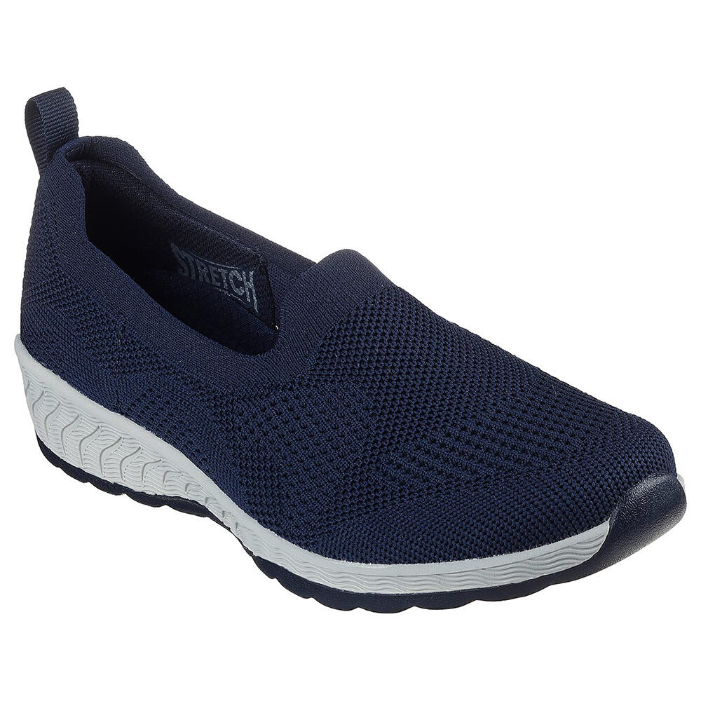 Skechers Women Active Up Lifted Shoes 100463 NVY