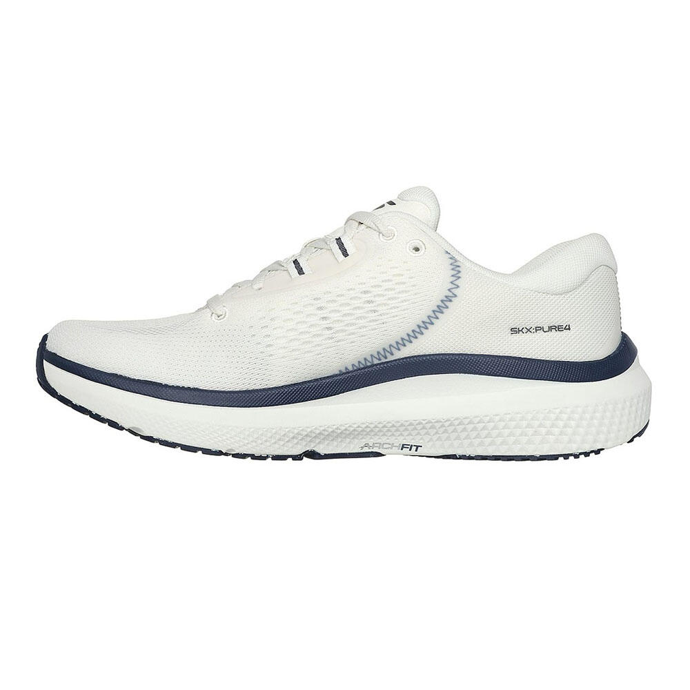 コタB1 Skechers Men GOrun Pure 4 Shoes - 246082-WNV