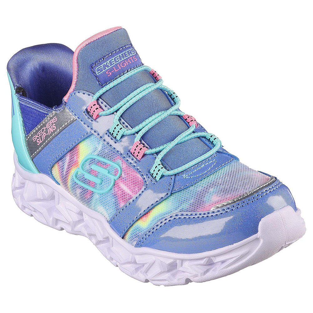 Skechers Girls Slip-ins Galaxy Lights Shoes 303707L-BLMT