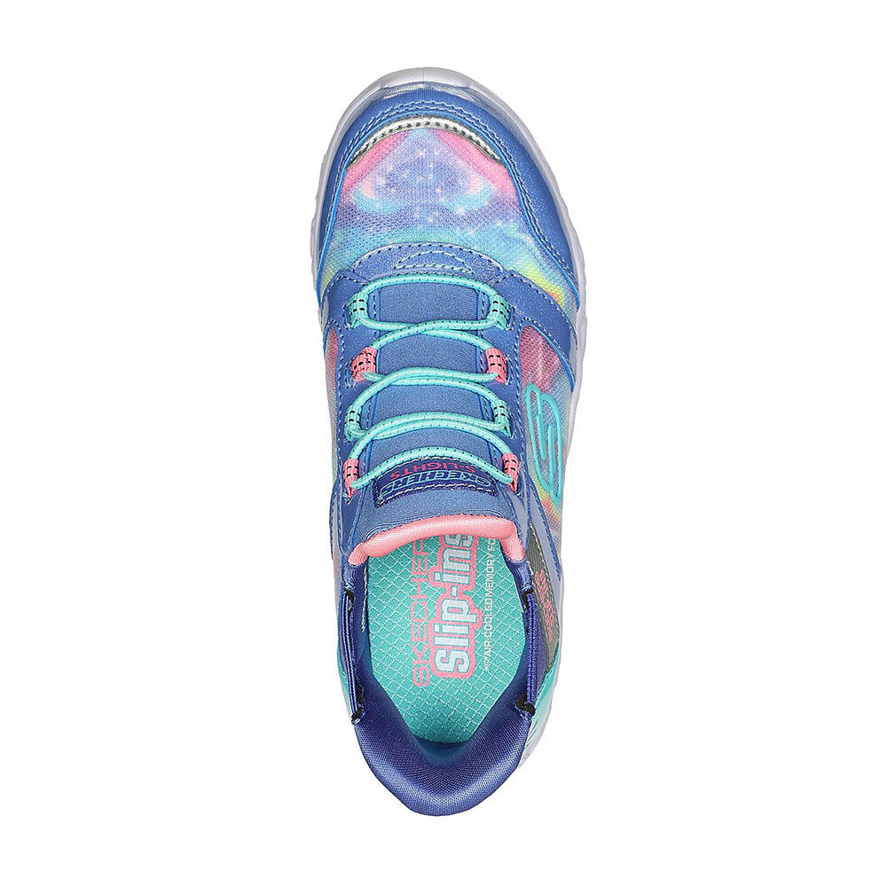 Skechers Girls Slip-ins Galaxy Lights Shoes 303707L-BLMT