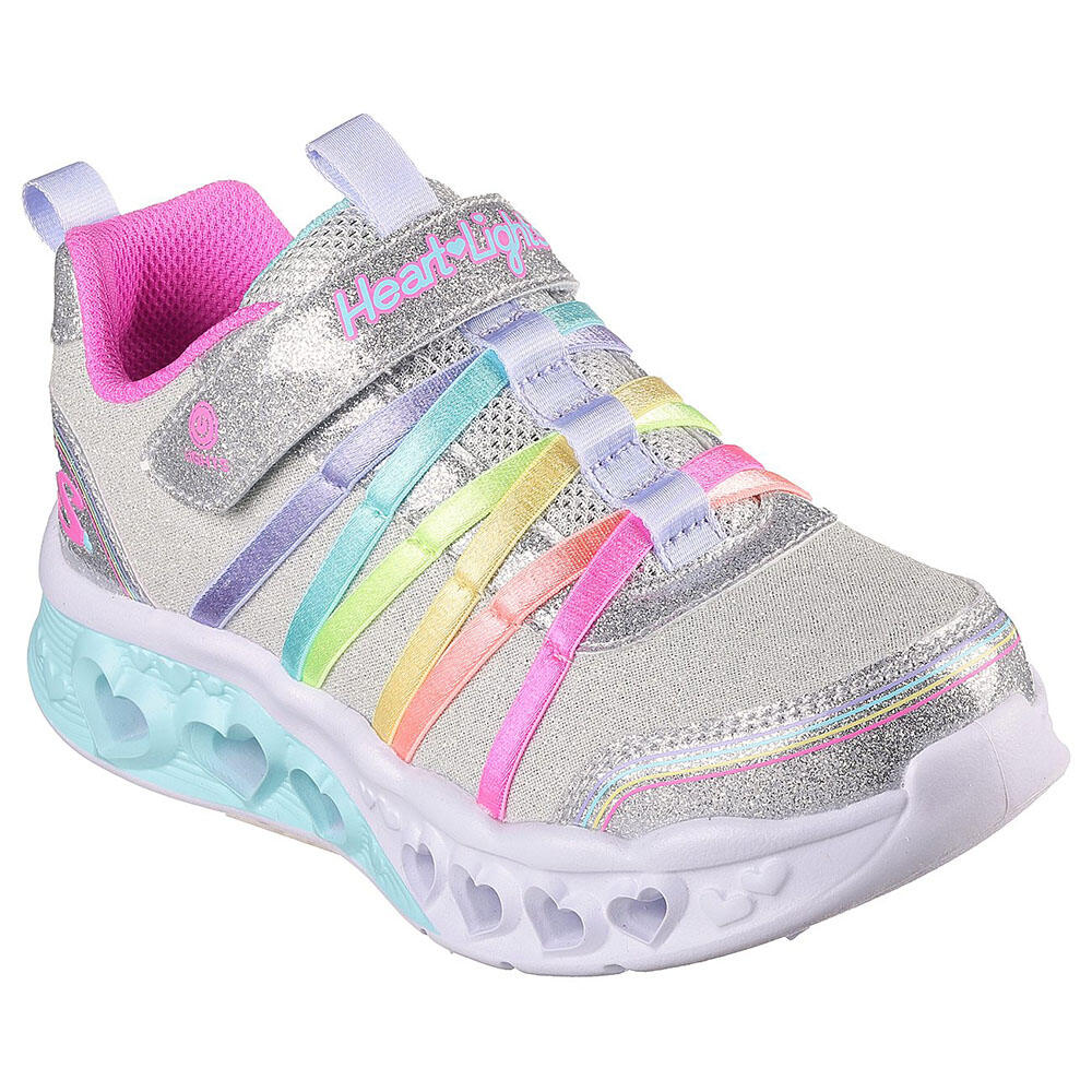 Skechers Girls S Lights Flutter Heart Lights Shoes 303252L SMLT