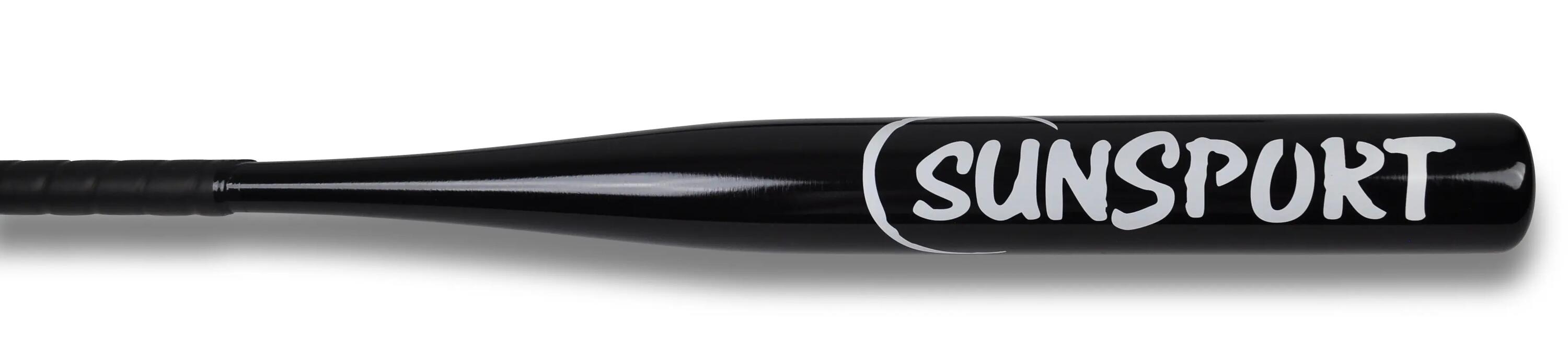 Baseball Kij 32'' (ok. 82 cm) czarny aluminiowy Sunsport 2/7