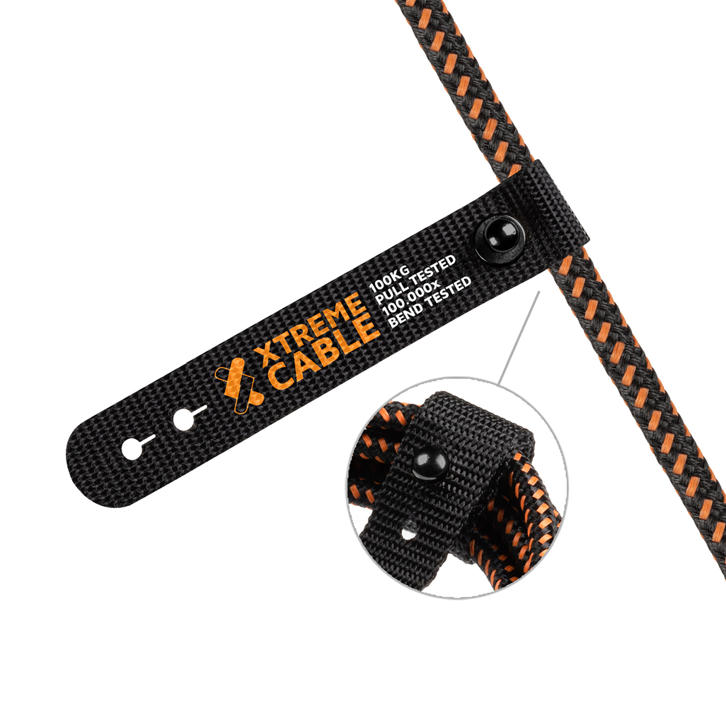 Xtorm Câble Xtreme USB-C vers Lightning - 1,5 mètre - Orange 5/7