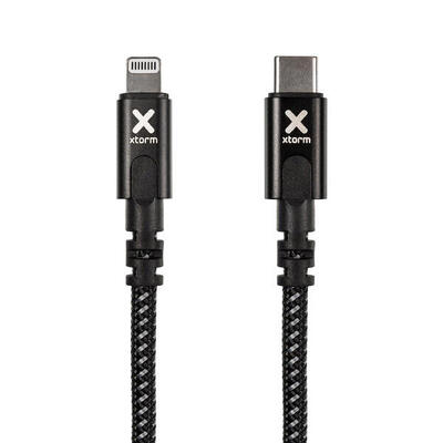 Xtorm usb-c naar lightning kabel - 3 meter - zwart