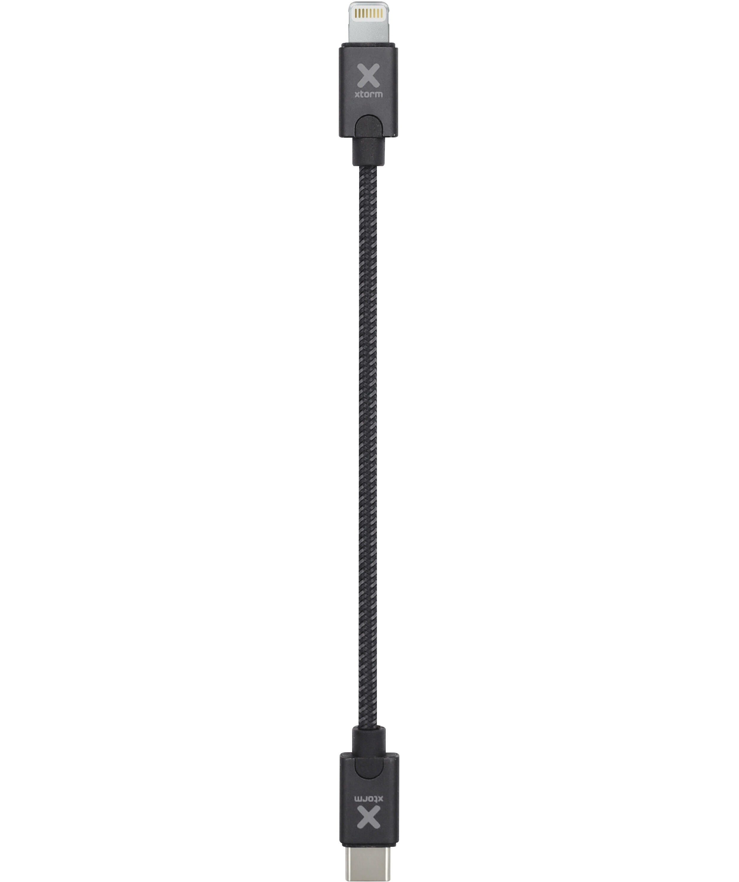 Xtorm USB-C naar Lightning Kabel - 0,15 meter - Zwart 2/5