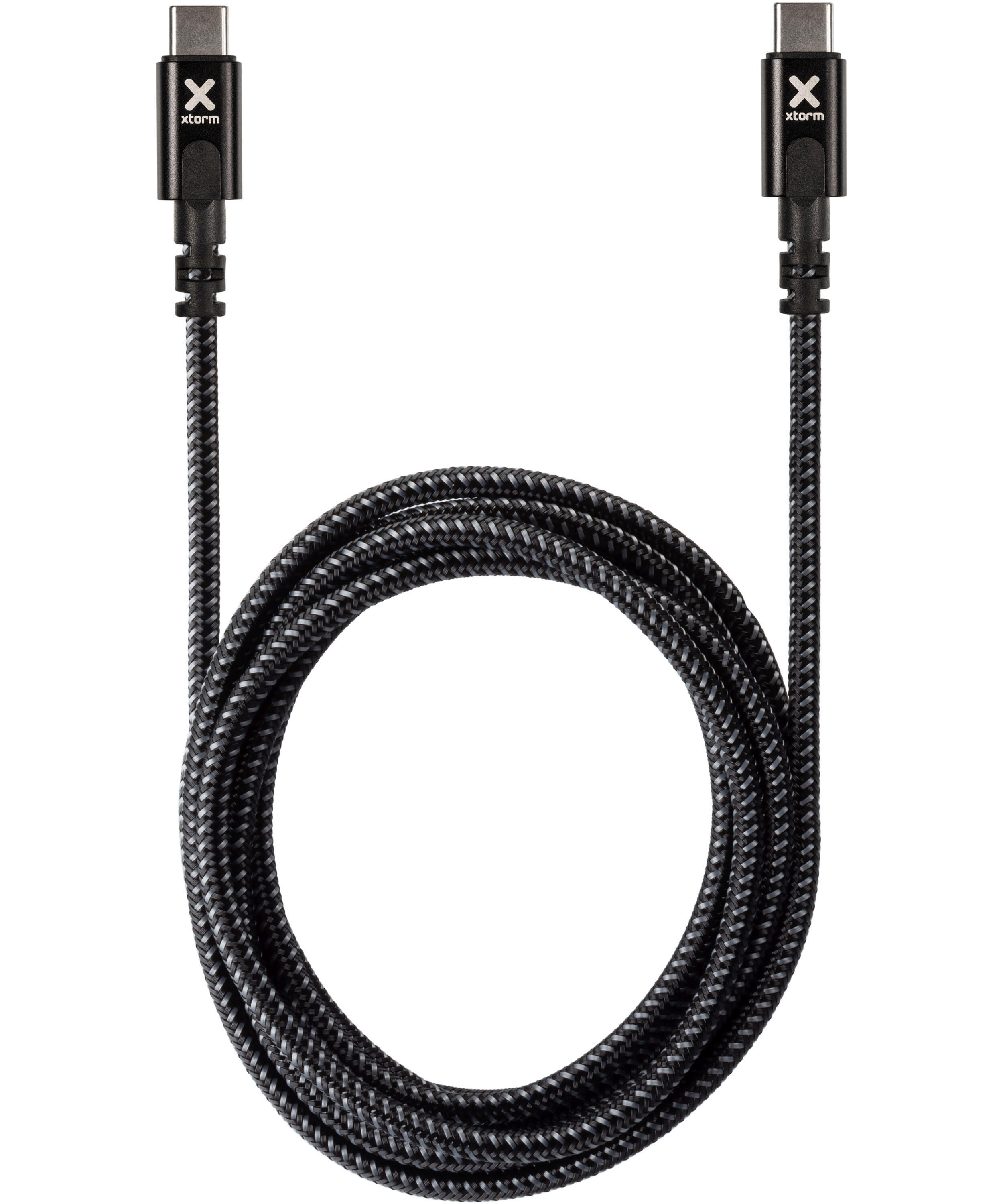 XTORM Xtorm USB-C naar USB-C PD Kabel 240W - 2 meter - Zwart