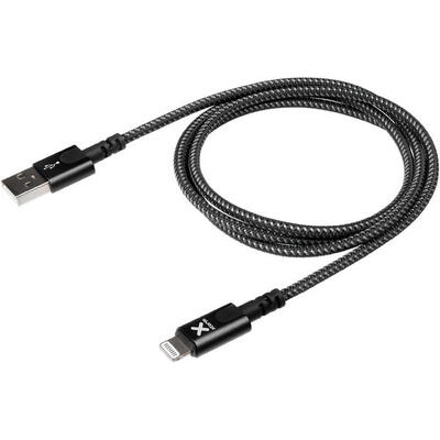 Xtorm usb naar lightning kabel - 1 meter - zwart