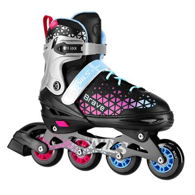 Brave nils extreme nh18190a 2-in-1 inline skates met hockey skate plaat