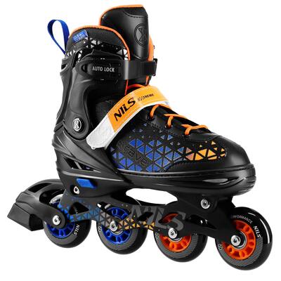 Brave nils extreme nh18190a 2-in-1 inline skates met hockey skate plaat