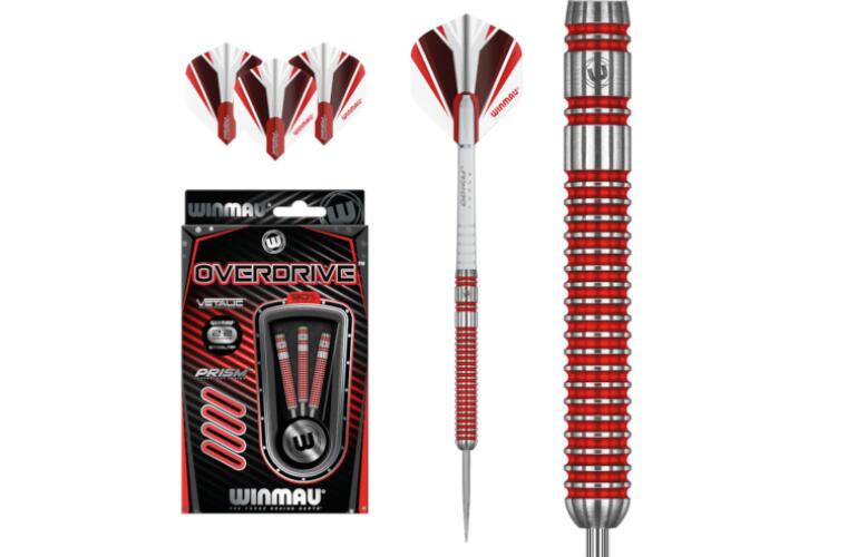 WINMAU Overdrive Parallel Steel Tip 90% Tungsten Darts