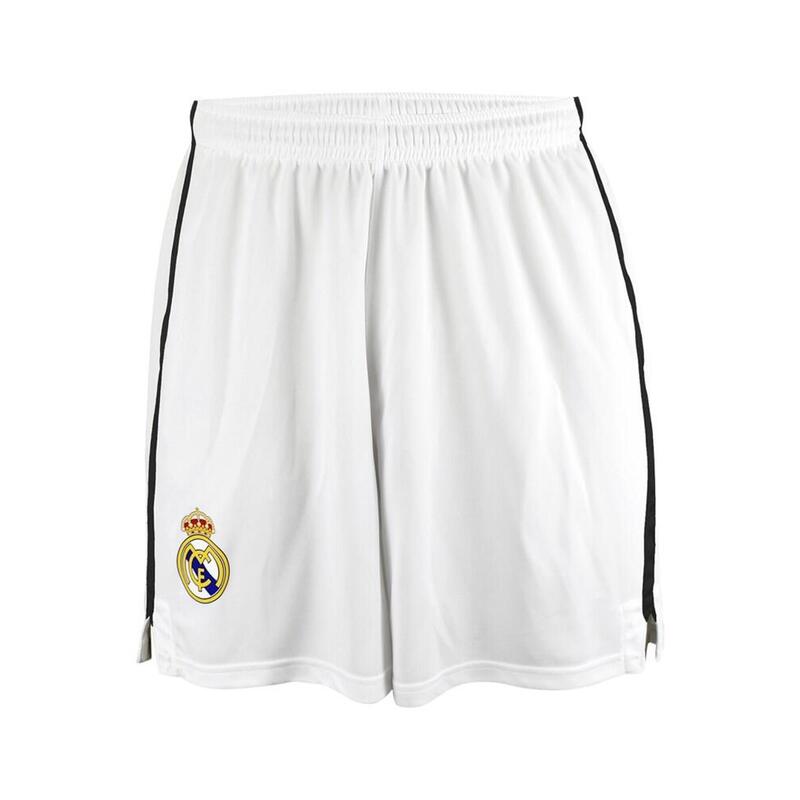 Conjunto Niños Real Madrid Mbappé 1ª Equipación Blanca Réplica Oficial 24/25