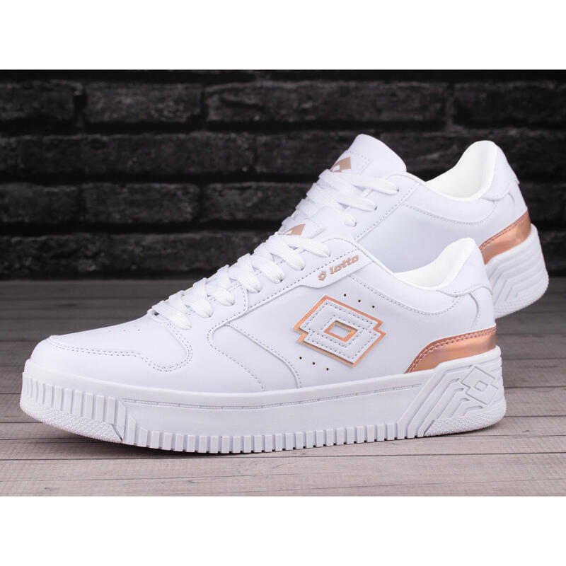 Pantofi universali 2400040w1086 pentru întregul an albi damă