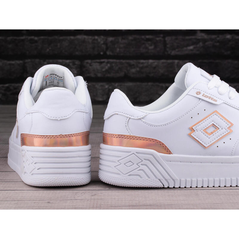 Pantofi universali 2400040w1086 pentru întregul an albi damă
