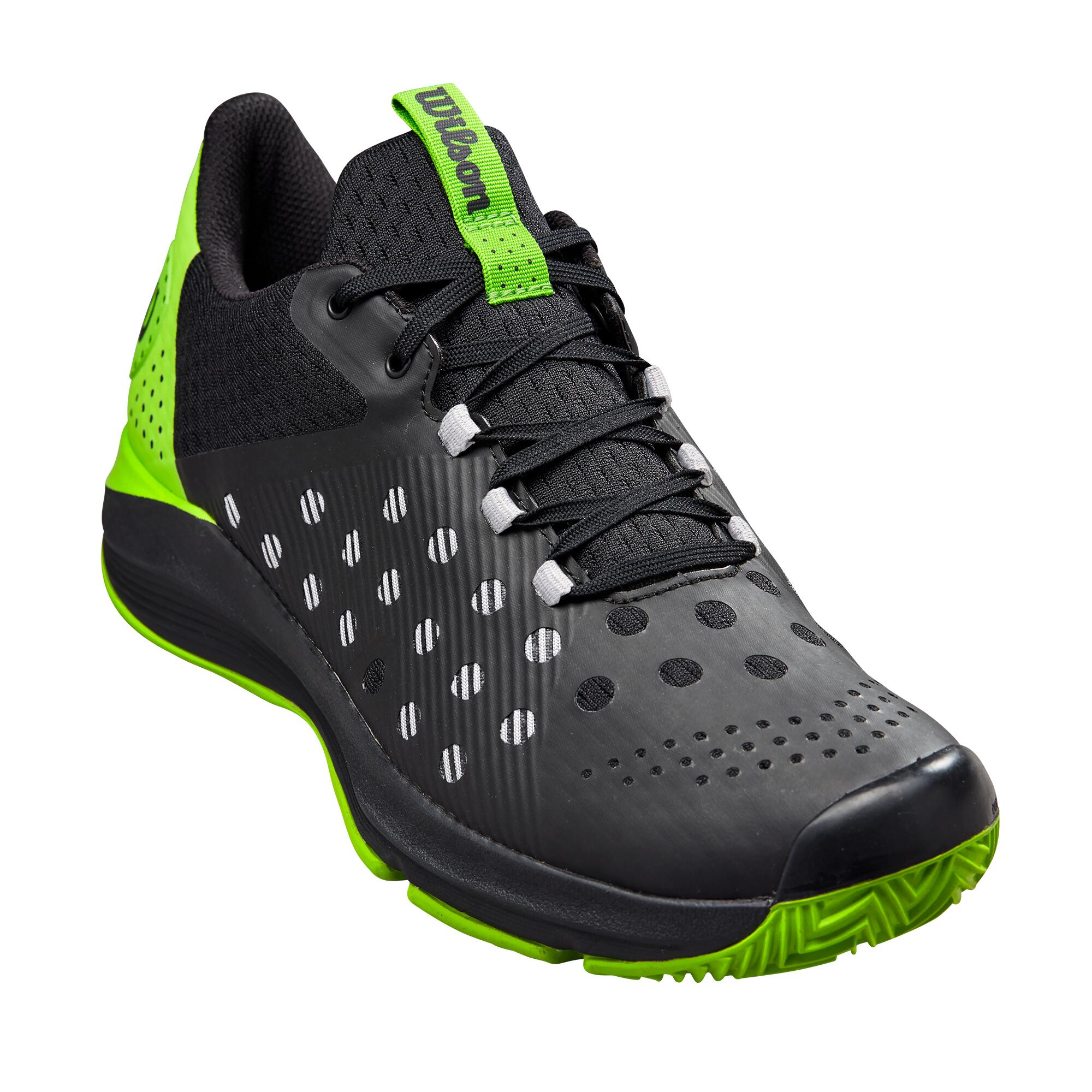 Black and neon green shoes hotsell