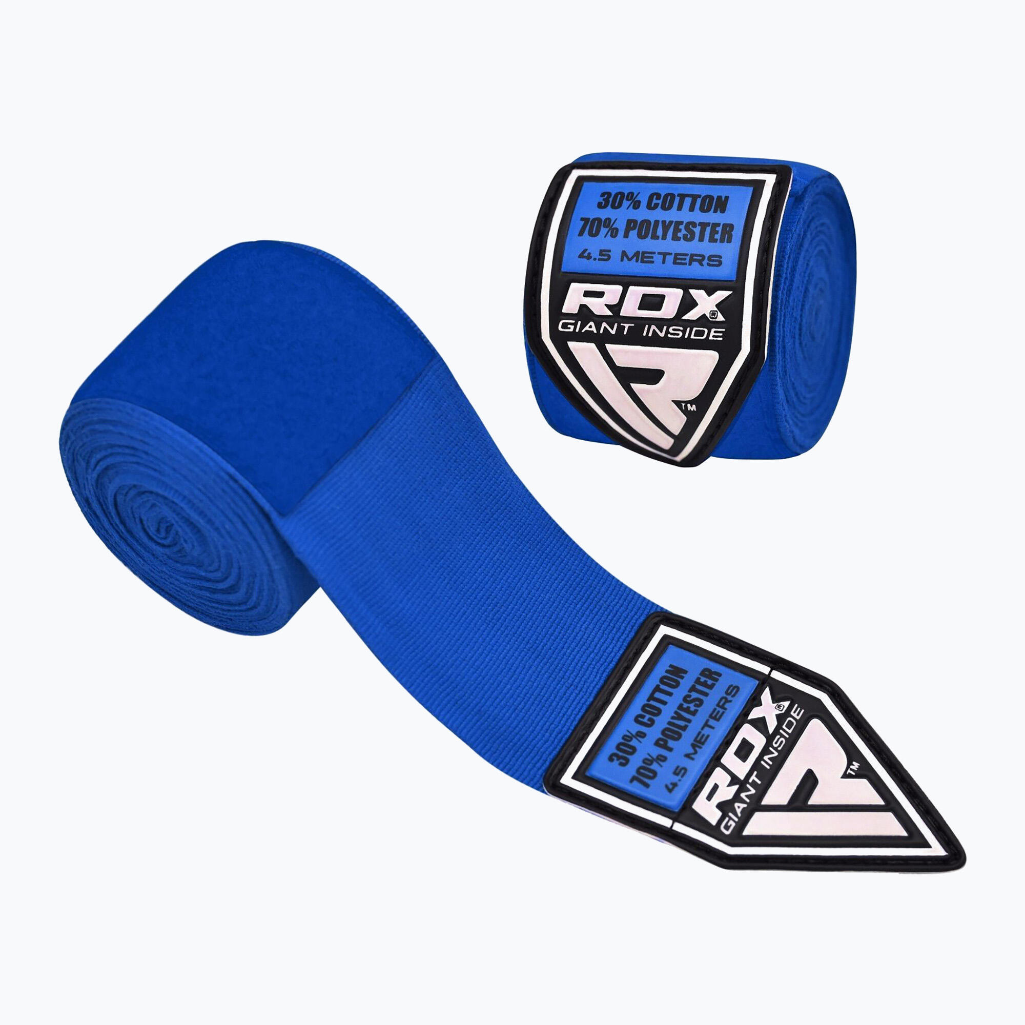 RDX Bandes de Boxe WX Pro 4.5 m – Bleu 5/5