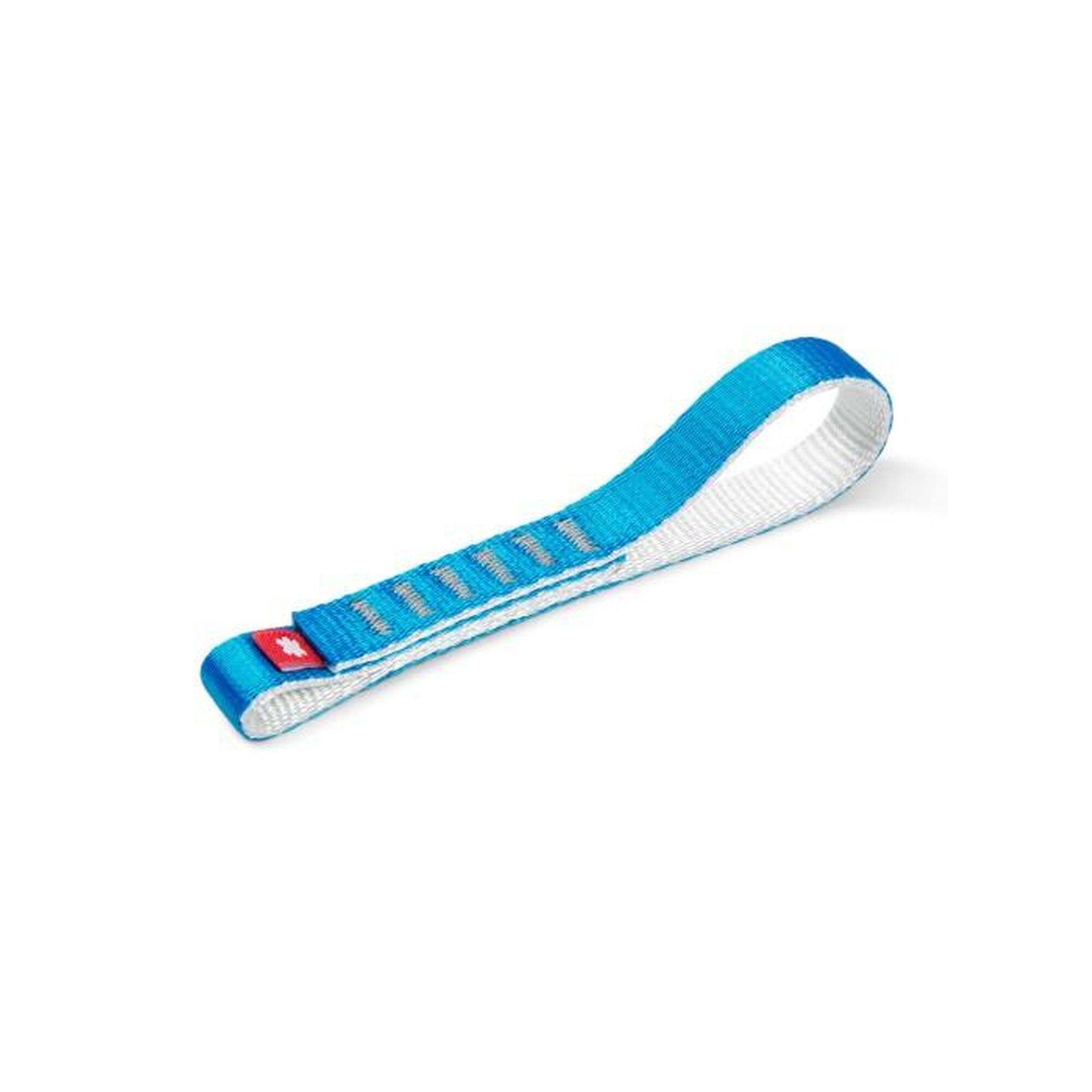 Ocun - Sangle Express Ocún Quickdraw Eco-pes 16 Mm 15 Cm Polyester Recyclé Bleu - Anneau De Sangle - Blanc|bleu - Taille Unique - Decathlon