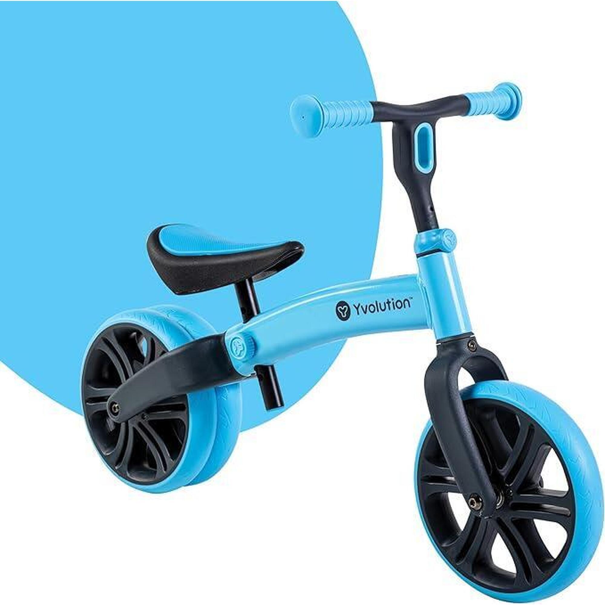 Loopfiets YVELO - junior blauw