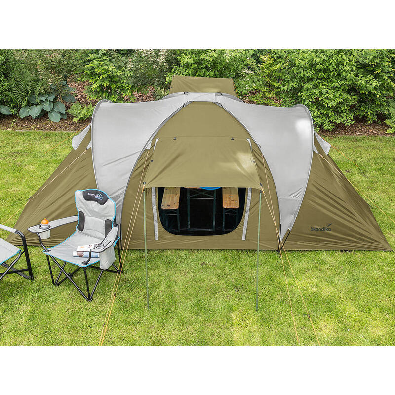 Tenda da campeggio cupola - Hammerfest 6 Protect - 2x cabine - 6 persone