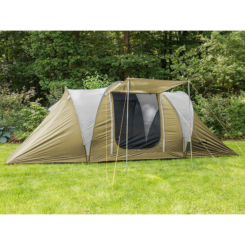 Tenda da campeggio cupola - Hammerfest 6 Protect - 2x cabine - 6 persone