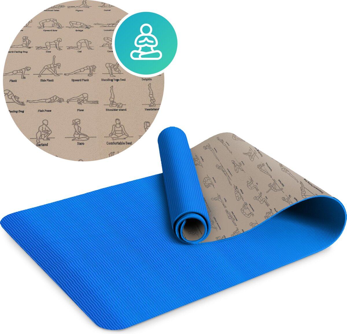 Tapete de yoga e fitness
