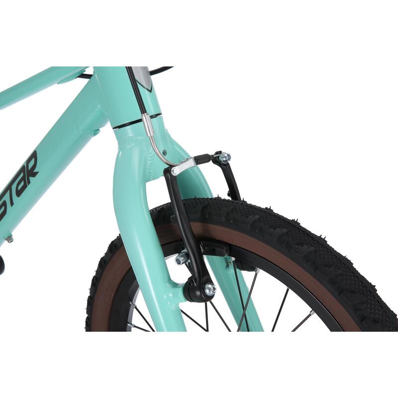 Vélo de ville 16" pour enfants 4 ans, VTC en aluminium léger 7 kg