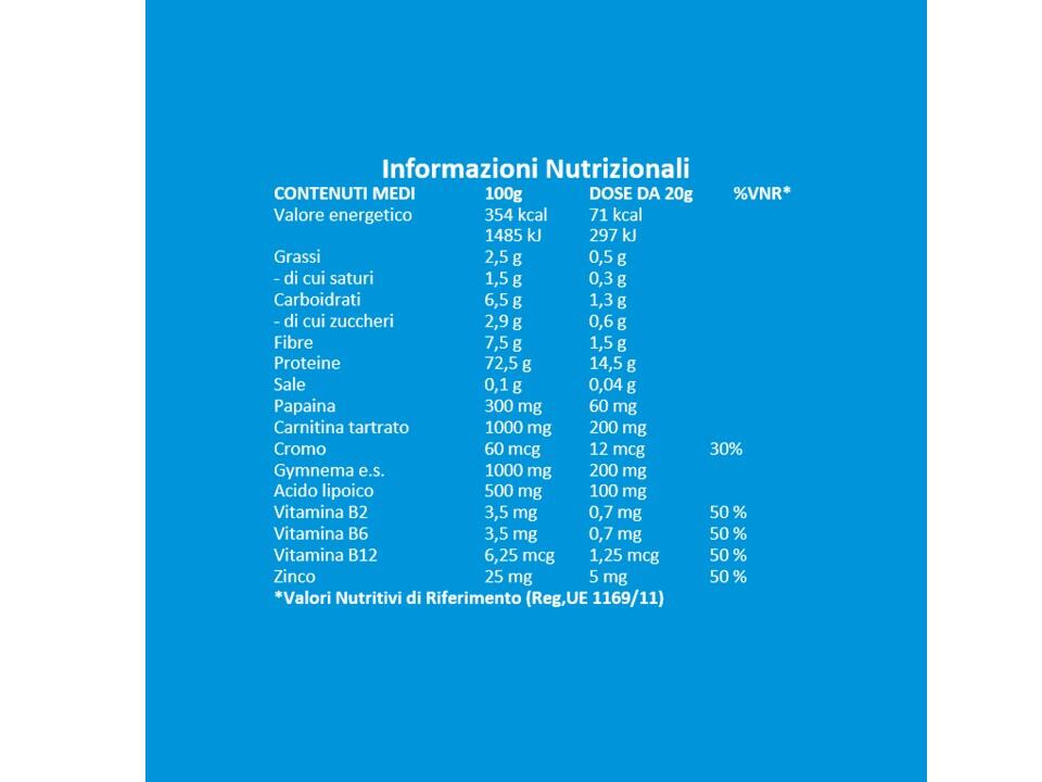 Integratore alimentare - SLIM PROTEIN CACAO 600g - controllo del peso 4/7