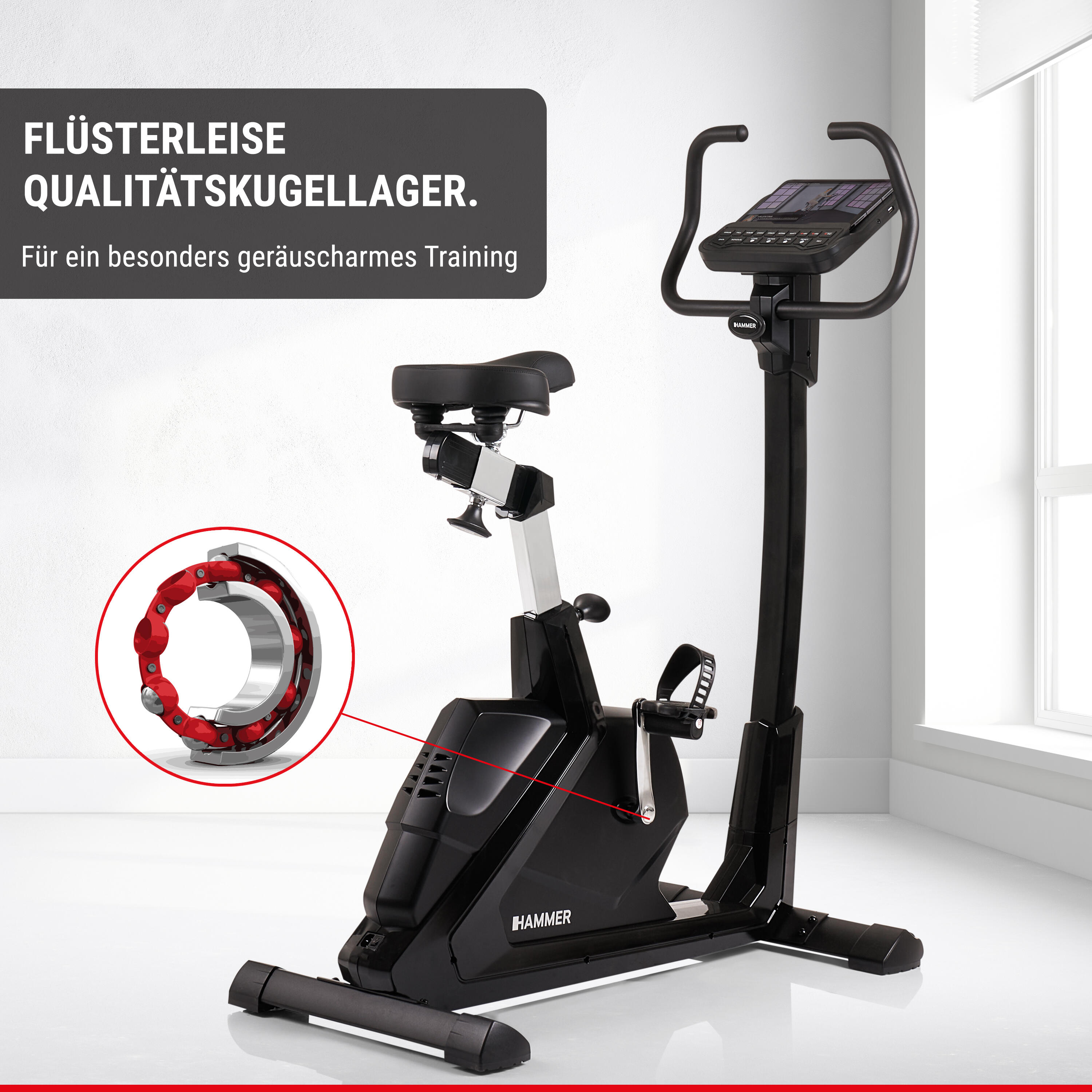 Bicicleta ergométrica Hammer VARON XTR II, con envío y montaje incluido 7/8