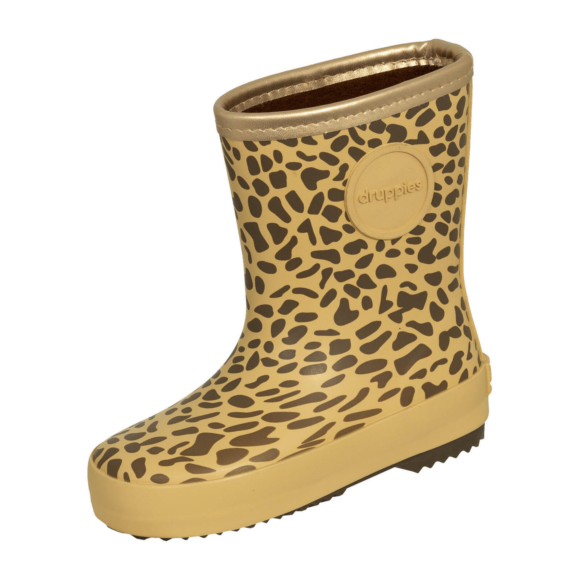 Druppies - Druppies Bottes De Pluie Bottes Druppies Pour Enfants Léopard - Bottes D'Écurie - Beige - Decathlon