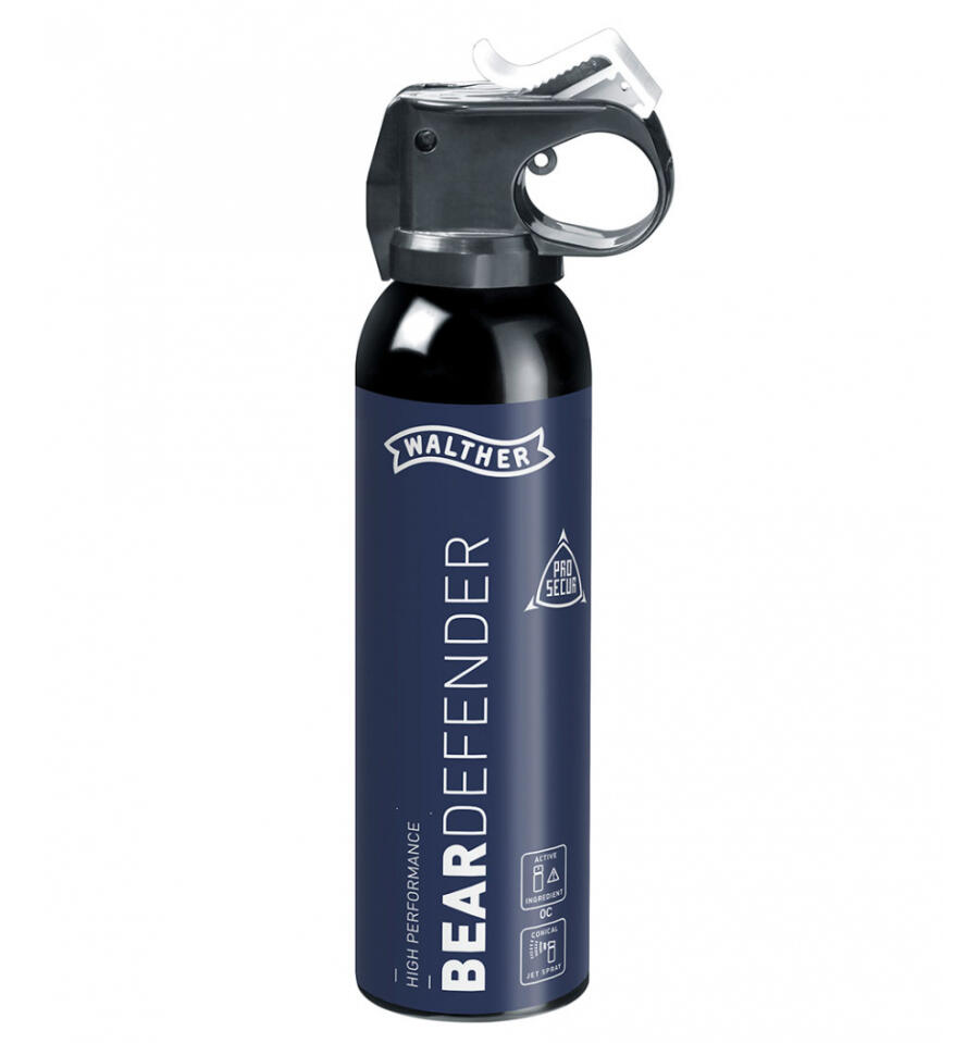 Spray urs Walther Bear Defender 225 ml, cu husa