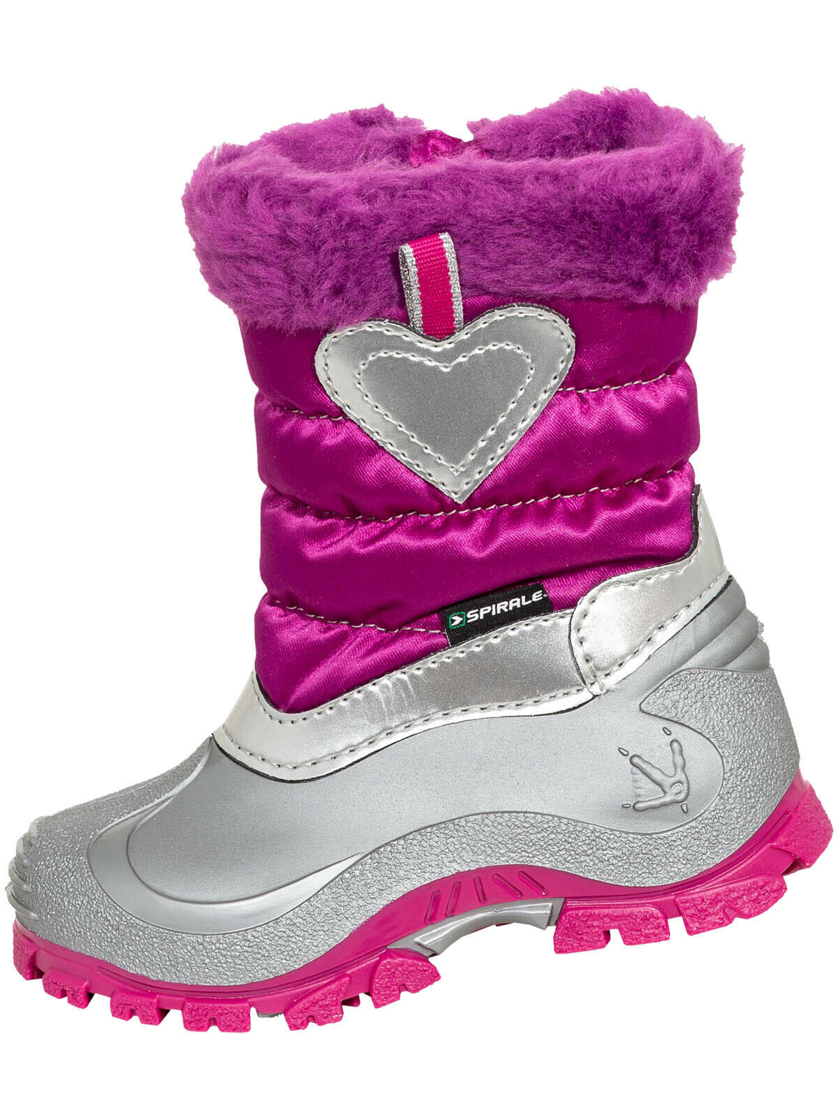 SPIRALE botas de inverno Sonja lilás prateado 2/6