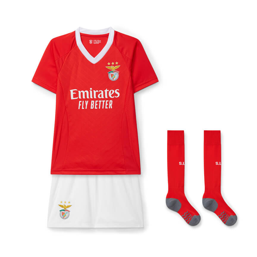 SL BENFICA Réplica do Youth Kit Principal SL Benfica 2024-2025