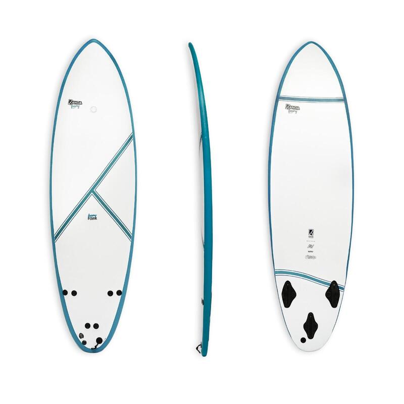 Foamy FUNK X FCS 6’2 Allround planche de surf en mousse pour intermédiaires