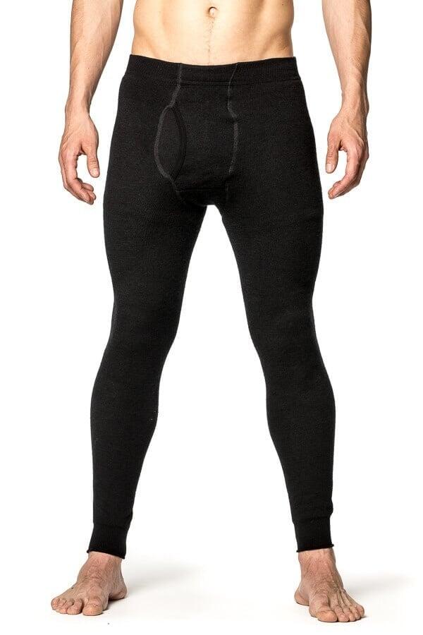 Woolpower Merino Long Johns 400 - Mit Eingriff - Schwarz 3/6