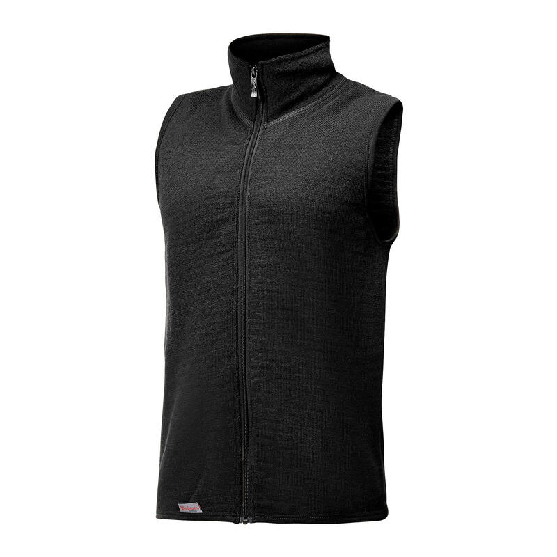 Woolpower Veste couche moyenne Merino 400 - Noir