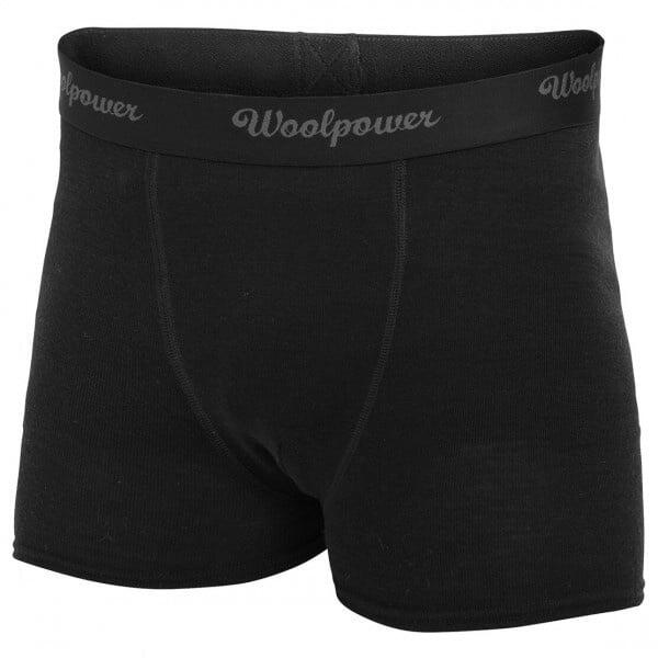 Woolpower Boxer en mérinos - Homme - LITE - Noir