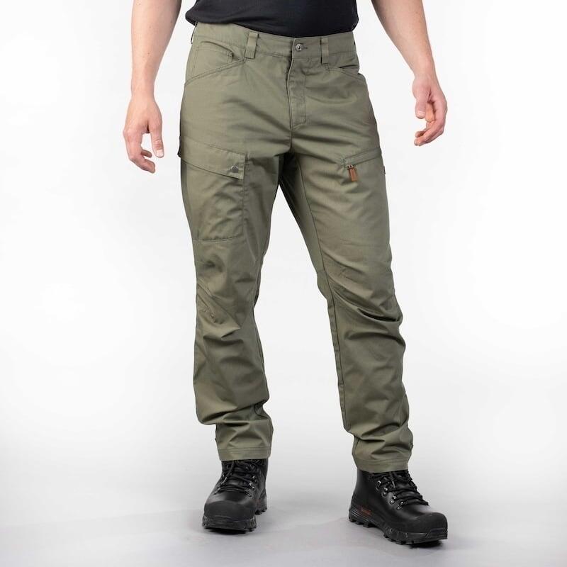 Bergans of Norway Pantaloni Nordmarka Elemental Outdoor - Verde Fango