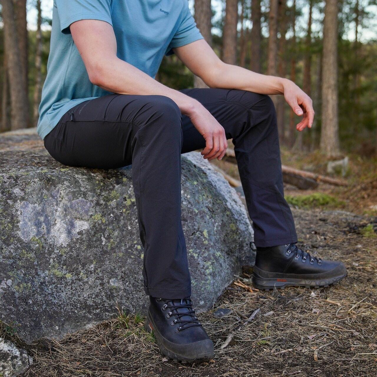 Bergans of Norway Breheimen Softshell-Hose - Schwarz/Solid Charcoal 6/7
