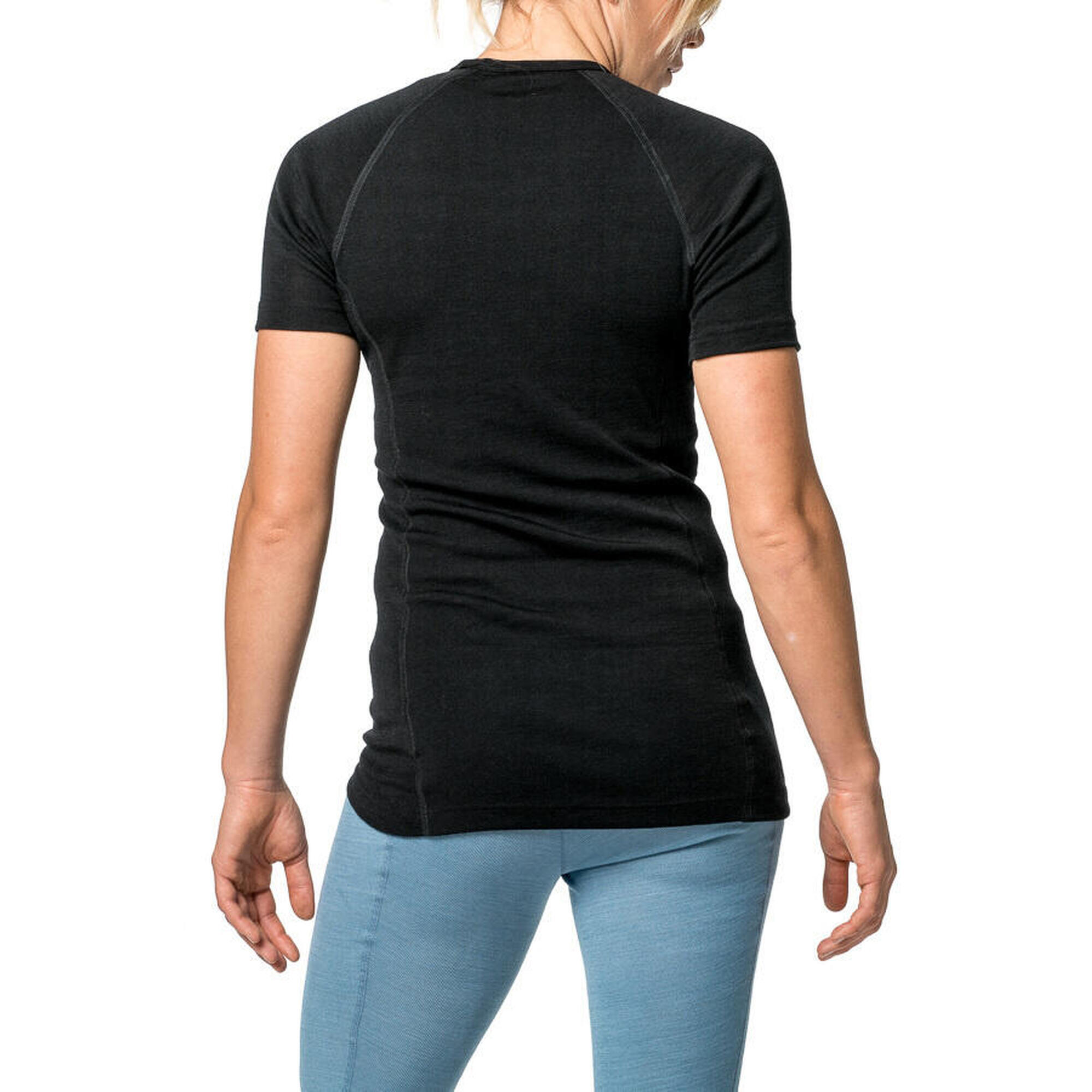 Woolpower Merino Base Layer Tee LITE - Noir