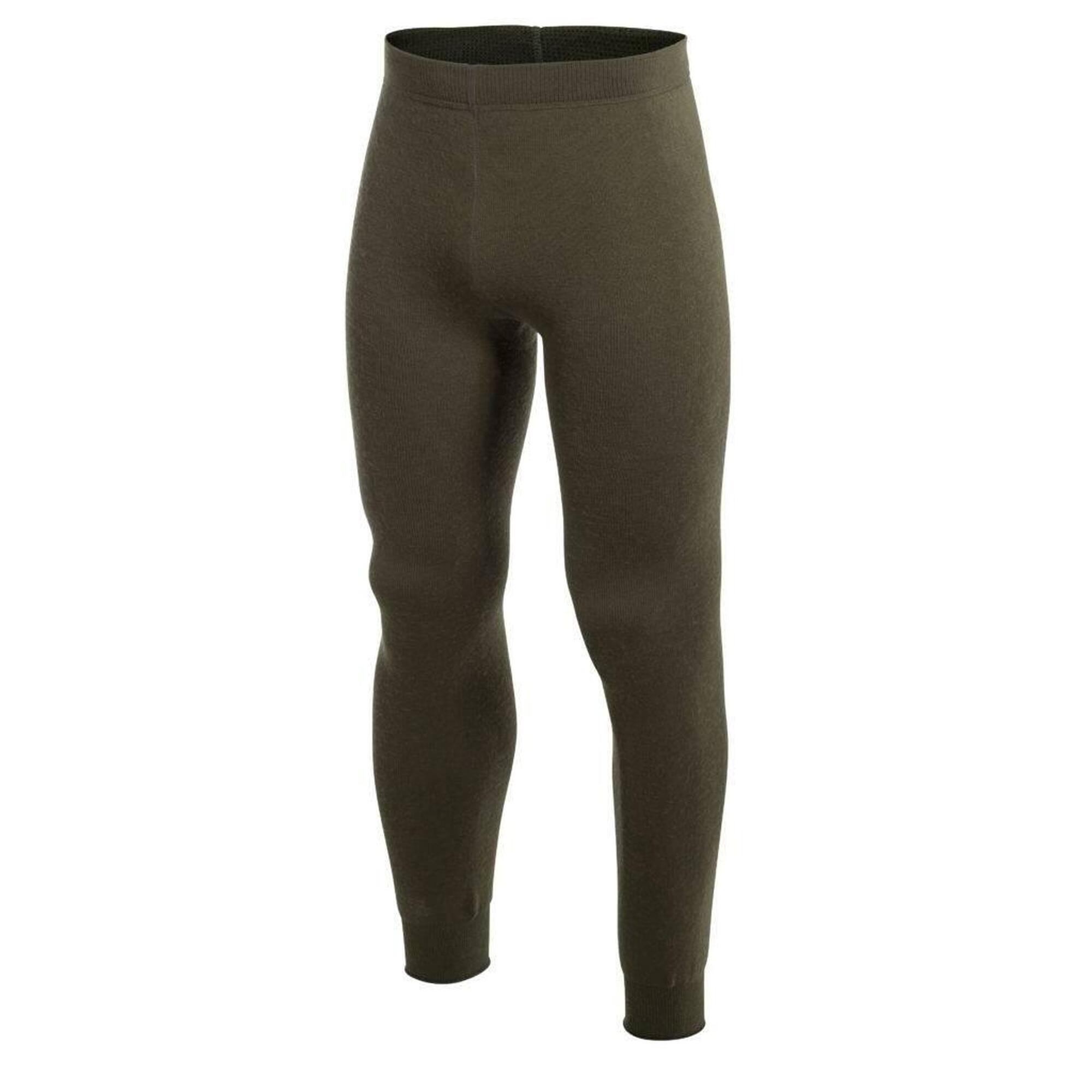 Woolpower Long Johns Merino 400 - Vert Pin