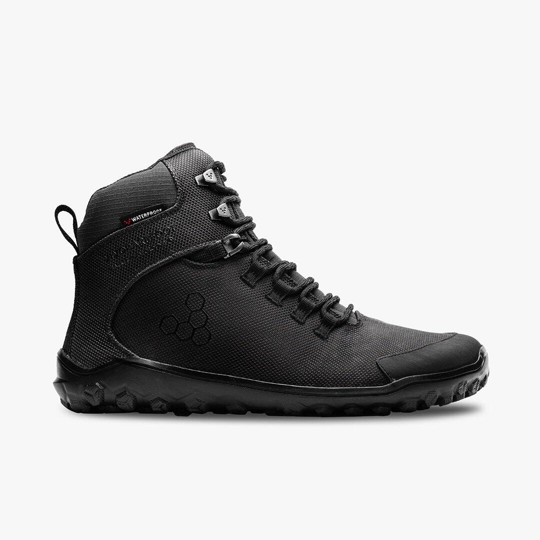 Panowie outdoorowy Vivobarefoot Tracker Textile FG2 - Męskie - Obsidian