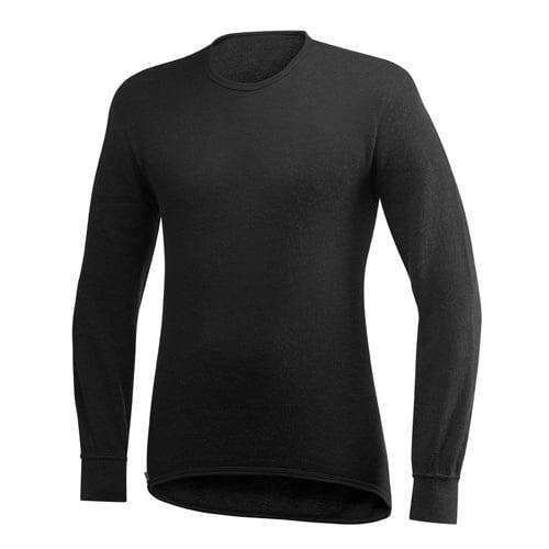 Woolpower Merino Base Layer Crewneck 200 - Negro