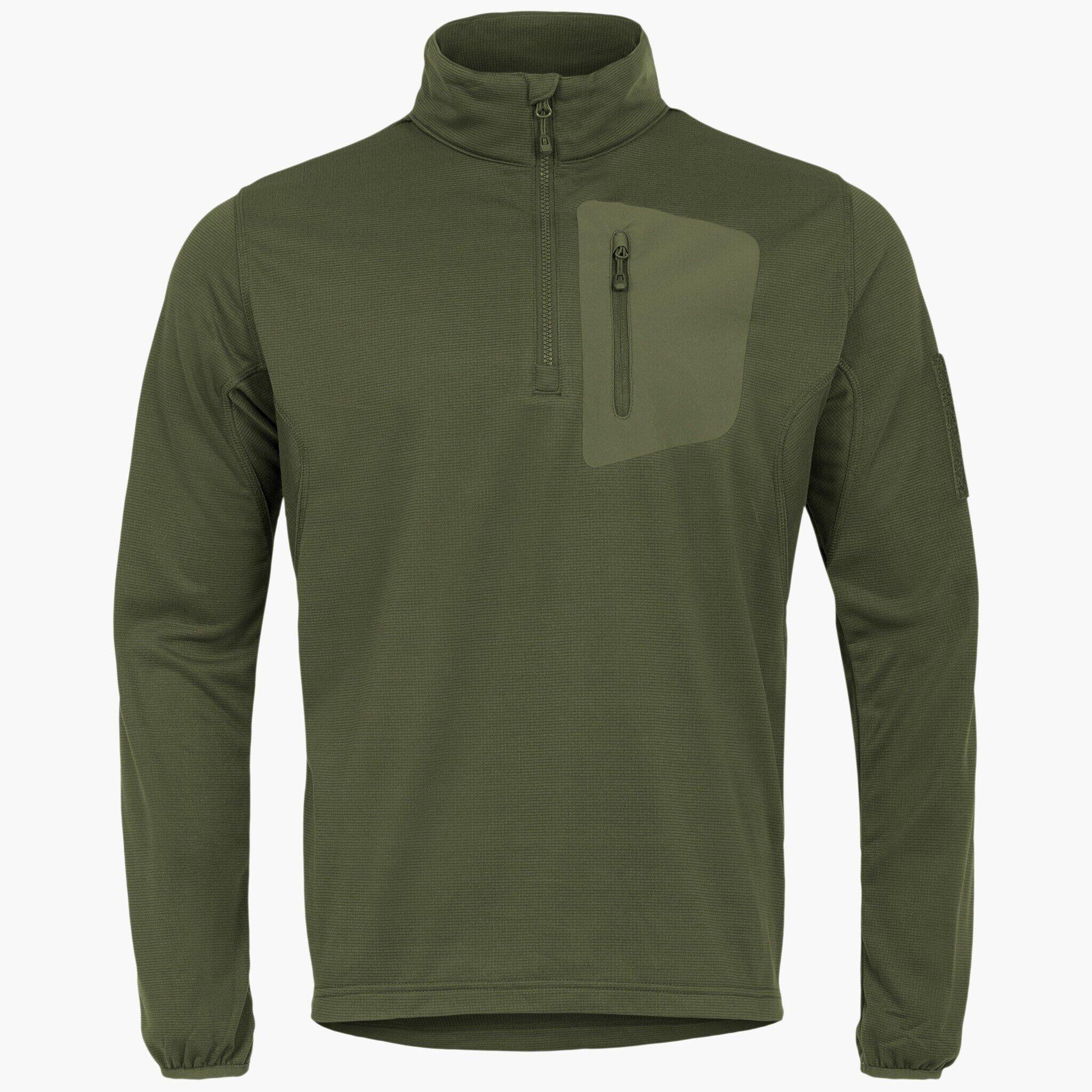 Highlander Tecido tático Hirta Fleece - Verde azeitona
