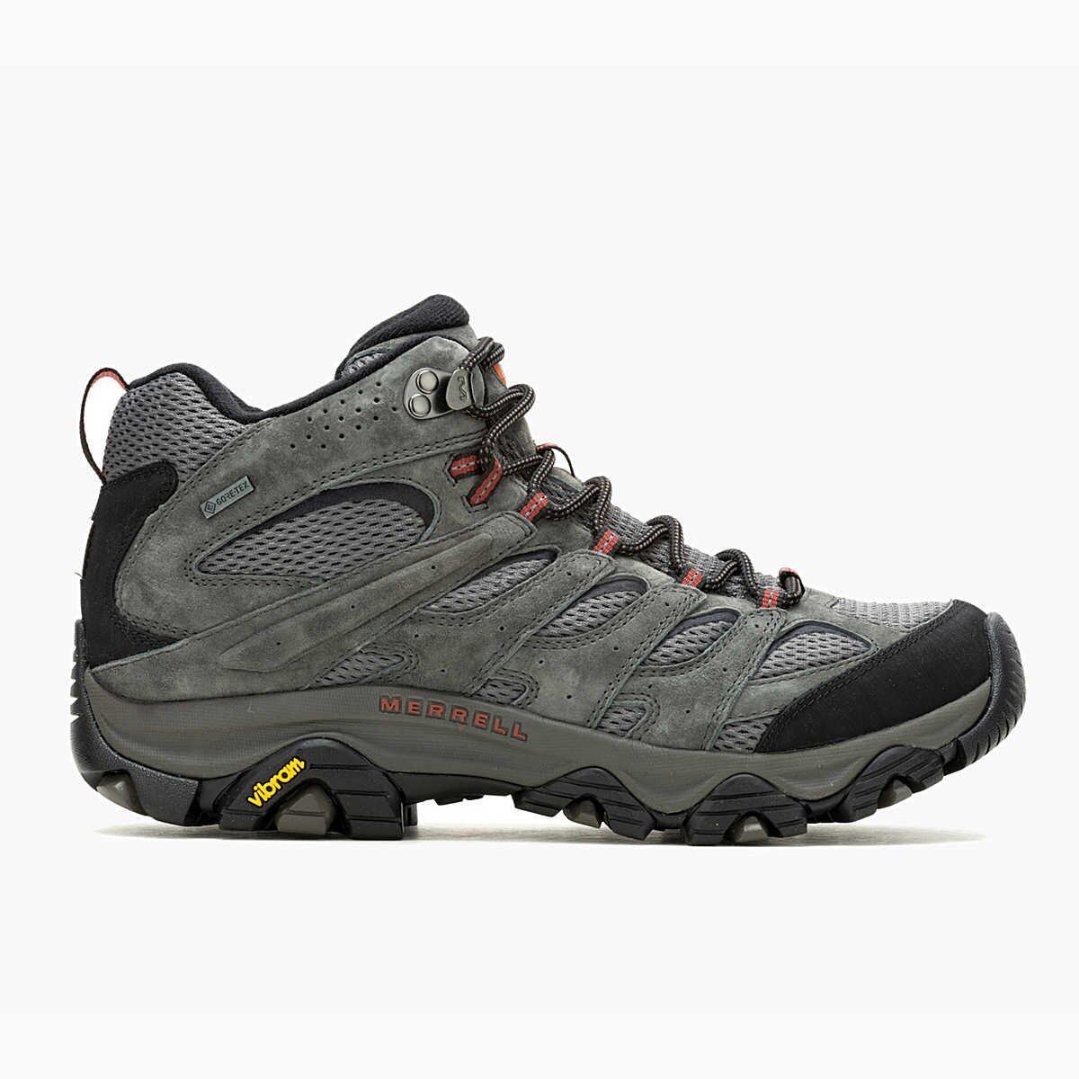 Mężczyźni Turystyka Buty Merrell Moab 3 Mid Szary