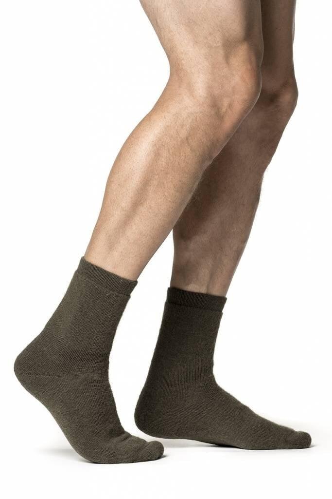 Woolpower Merino-Socken Ullfrotté Original 400 - Tannengrün 2/5