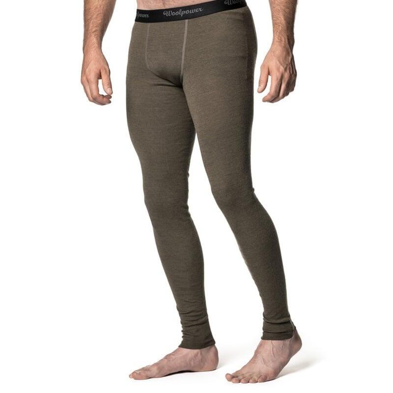 Woolpower Merino Long Johns - Mens - LITE - Pine Green