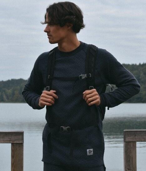 Thermowave Merinowolle 3in1 Langarmshirt - Herren - Anthrazit 3/6