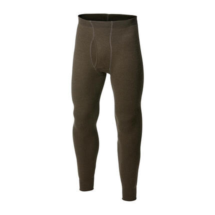 Woolpower Merino Base Layer Long Johns 200 - mit Fliege - Tannengrün
